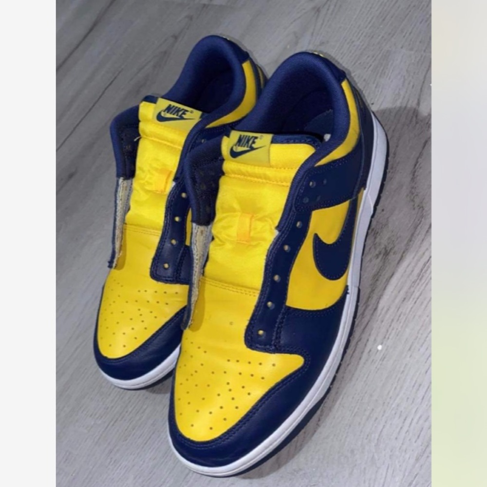 Dunks missing laces